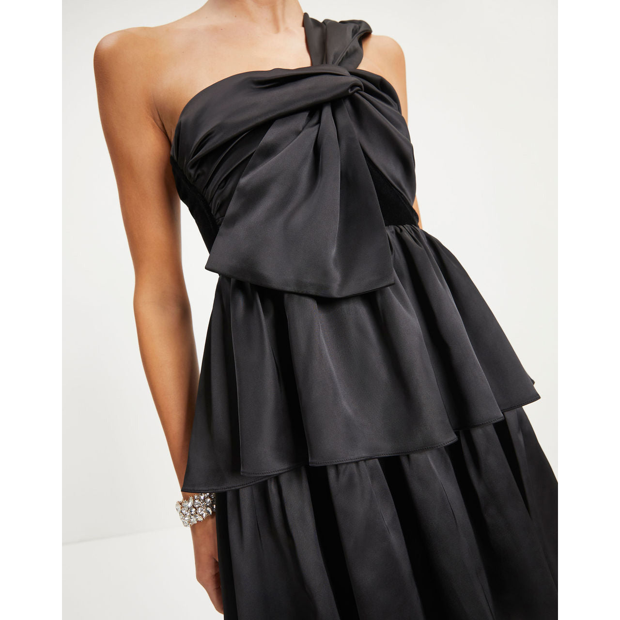 Women’s Tube Top Ruffle Dress
