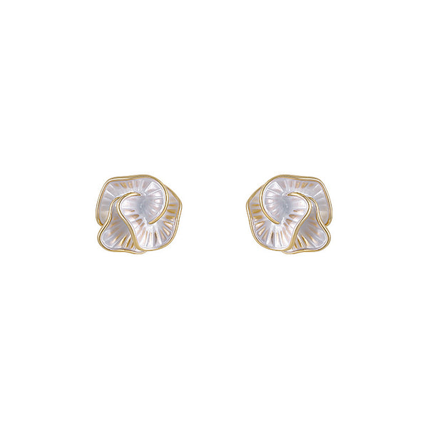 Pearl Flower Earrings