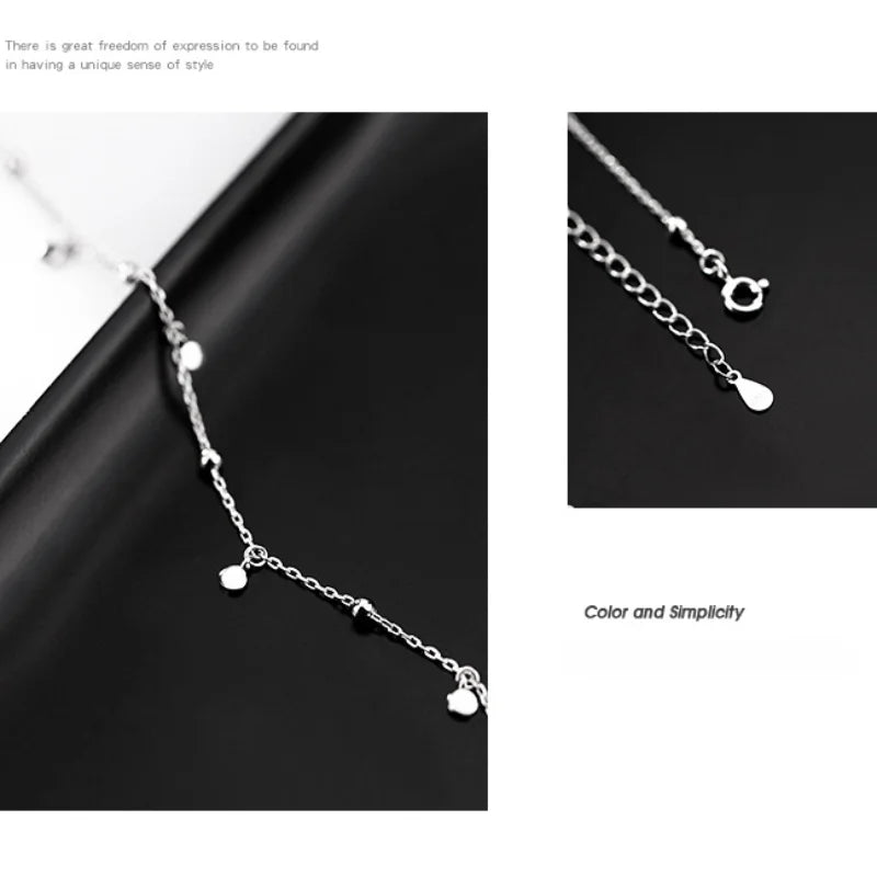 Silver Round Necklace