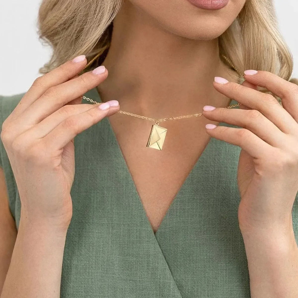 Letter Piece Necklace