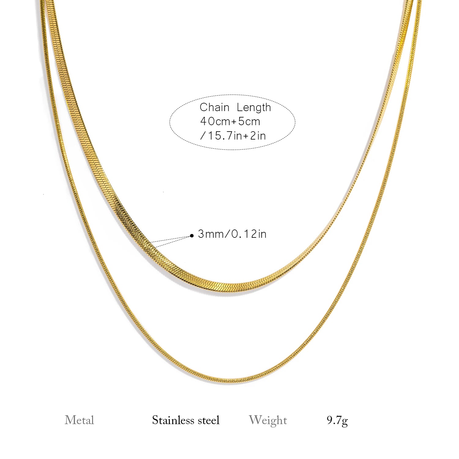 Delicate Double Necklace